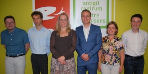 La secrétaire d'État du Budget et de la Protection des consommateurs Eva De Bleeker a rendu une visite appréciée au Centre Antipoisons. 