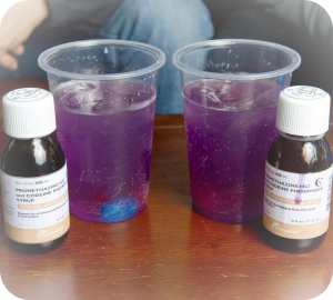 Purple lean.