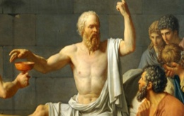 De dood van Socrates (door David)